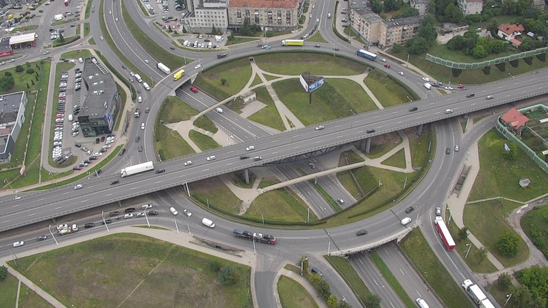 Dar daugiau Vilniaus žiedinių sankryžų – su aiškesniu ženklinimu