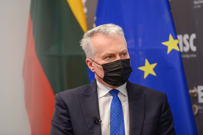 G. Nausėda: visi klausimai EVT yra užsienio politikos klausimai