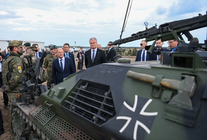 Prezidentas: pasirašytas susitarimas dėl vokiečių brigados toliau galioja