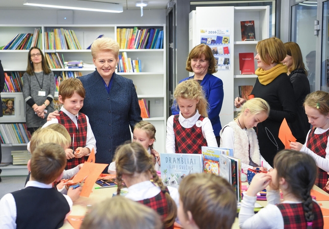 Prezidentė: Lietuva – skaitanti šalis