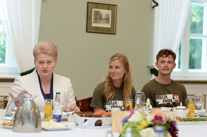 Prezidentė: „Misija Sibiras“ – išskirtinė pilietiškumą skatinanti iniciatyva