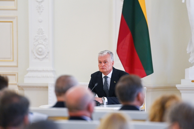 G. Nausėda: diplomatija – priešakinė linija strateginių Lietuvos interesų gynyboje