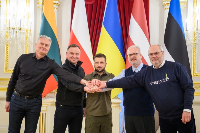 G. Nausėda: Rusijos taikiniu tapusiai Ukrainai reikia parodyti, kad ji laukiama Europoje