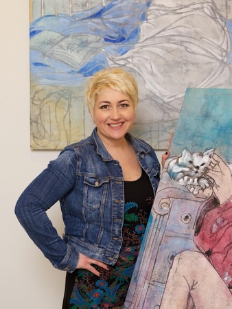 Grafikė E. Suchockytė savo galerijoje Užupyje rengia popietę moterims