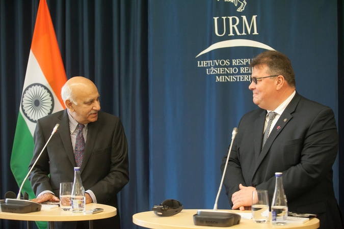 Indija svarsto atidaryti ambasadą Lietuvoje