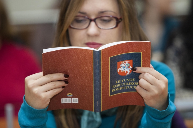 Konstitucijos egzaminas – unikalus dalykas, kurio nėra daugelyje šalių