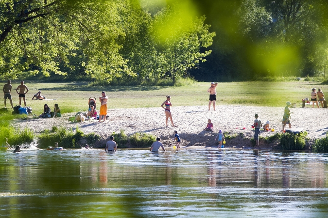 Vilnius paplūdimiuose atidaro maudynių sezoną