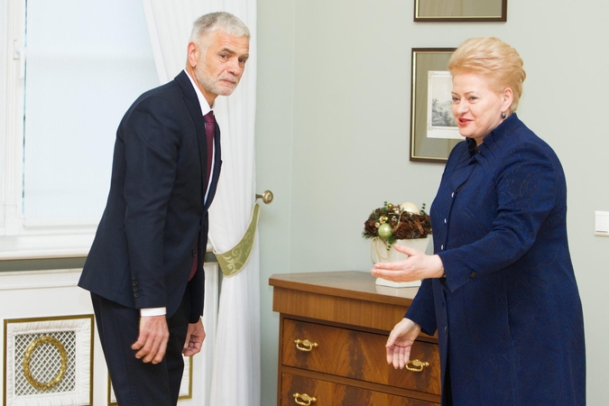 Prezidentė: abejonės dėl B. Markausko kompromituoja Vyriausybės reputaciją