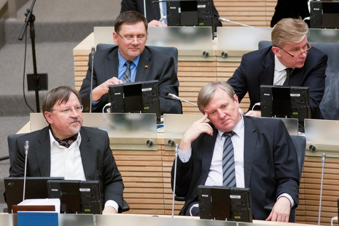 Kai kurie parlamentarai per rudens sesiją neištarė nė žodžio