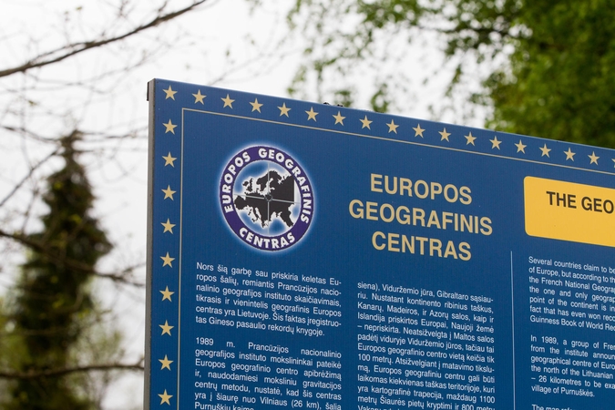 Savivaldybė neturi pinigų Europos geografiniam centrui