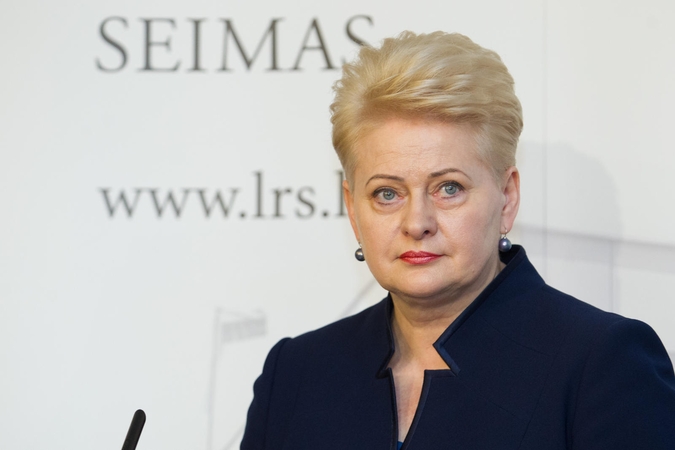 D. Grybauskaitė: būtina užkirsti kelią žiniasklaidos politizavimui