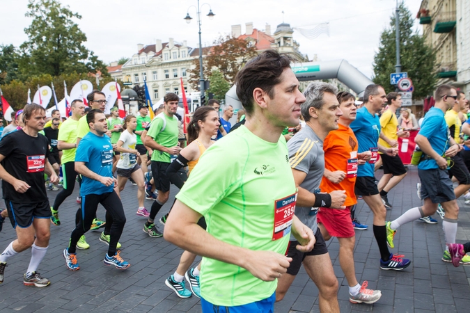Per „Danske Bank“ Vilniaus maratoną – eismo ribojimai