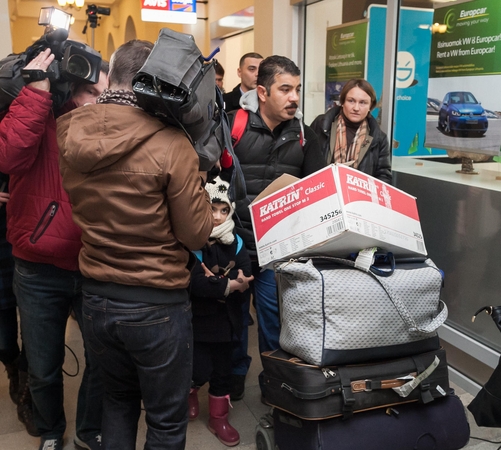 Per pusmetį į Lietuvą perkelta tik 11 pabėgėlių