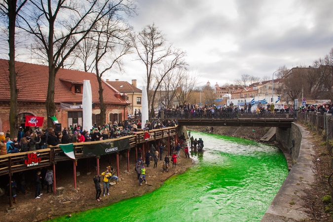 Savaitgalį vėl sužaliuos Vilnelė