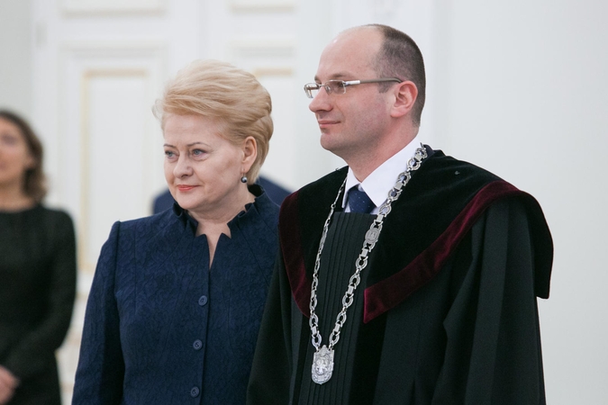 Dalia Grybauskaitė ir Ernestas Rimšelis