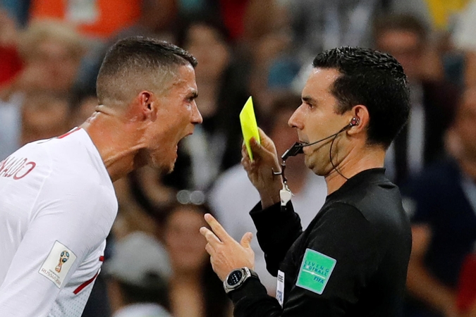 Autoritetas: C.Ronaldo pretenzijos futbolo teisėjams – įprastas reiškinys.