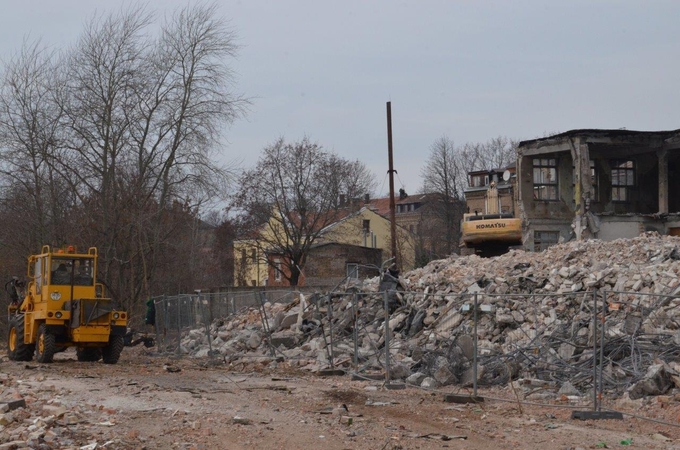 Užupyje ruošiama teritorija naujoms statyboms