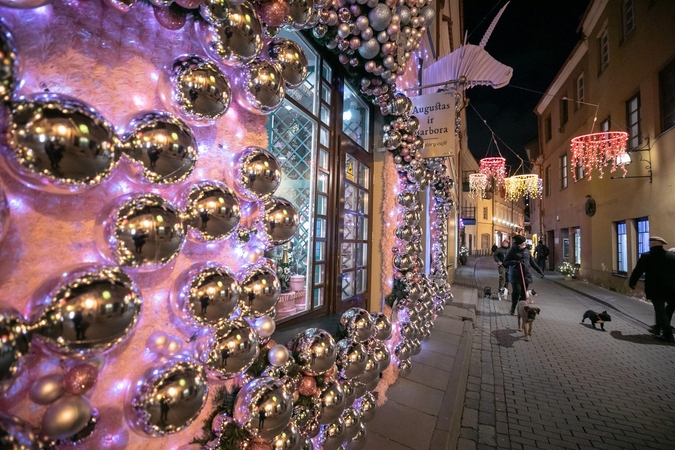 Vilnius išrinko šventiškiausias miesto vitrinas