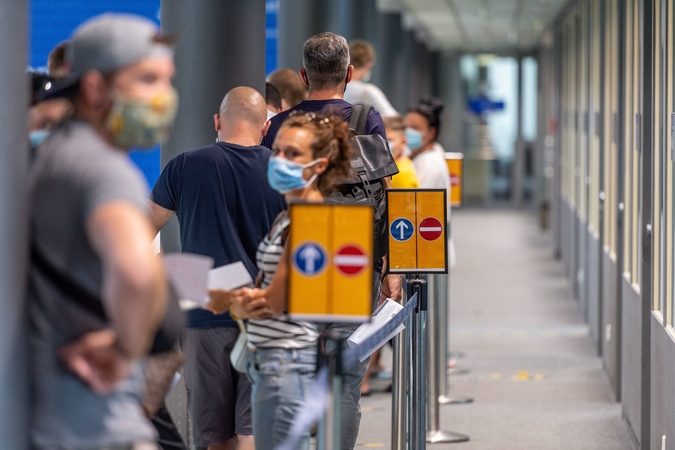 Atvykusiesiems iš Vokietijos įvedama privaloma dviejų savaičių izoliacija