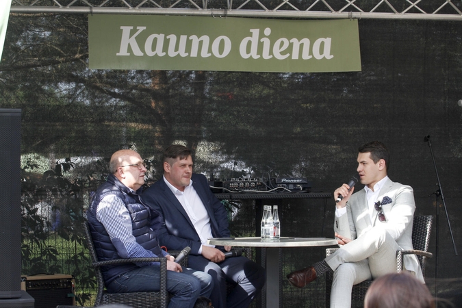 „Kauno dienos“ gimtadienis: juokas iki ašarų 