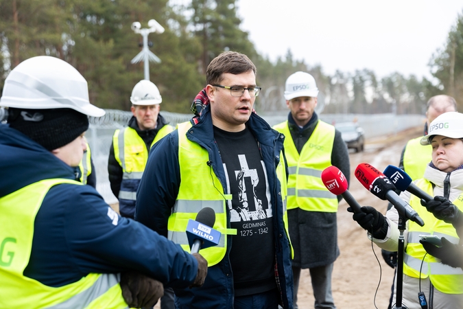 Seimo NSGK vadovas Laurynas Kasčiūnas