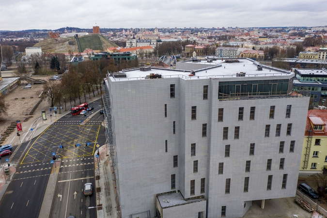 R. Šimašius: sostinės centre esantis „Maskvos namų“ pastatas bus nugriautas