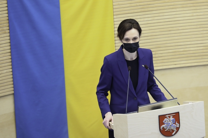 V. Čmilytė-Nielsen: Lietuva yra viena Ukrainos advokačių visais formatais