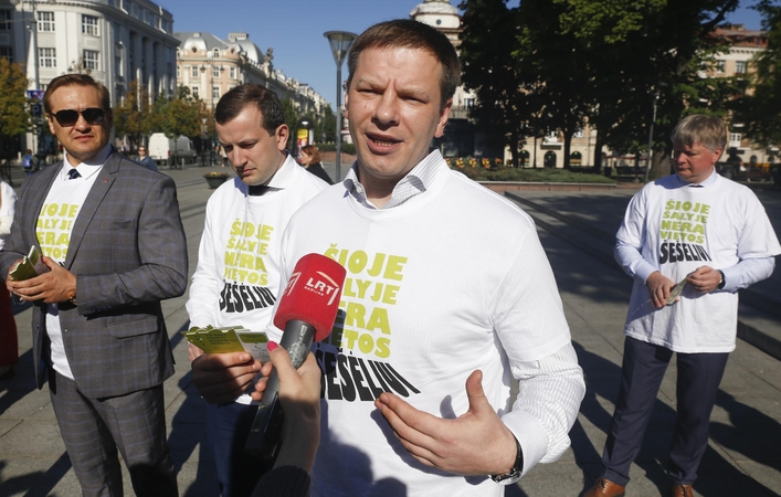 V. Šapoka apie „šešėlį“: pavyzdį pirmiausia turi rodyti valstybė
