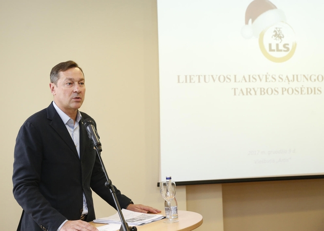 A. Zuoko partija nusprendė susigrąžinti Liberalų sąjungos pavadinimą