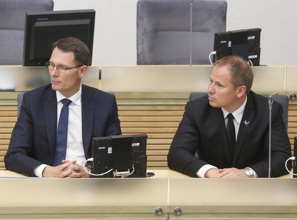 Prisiekė nauji teisingumo ir žemės ūkio ministrai