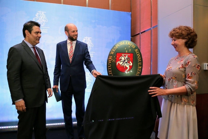 Atidarytas Lietuvos garbės konsulatas Brazilijoje