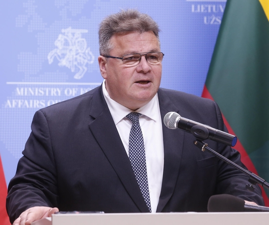 L. Linkevičius: tikimės, kad. D. Trumpas tęs principingą poziciją dėl Rusijos