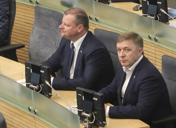 S. Skvernelis ragina neskubėti pasirašyti koalicijos sutarties