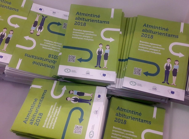 Atmintinėje abiturientams – viskas apie egzaminus ir stojamuosius