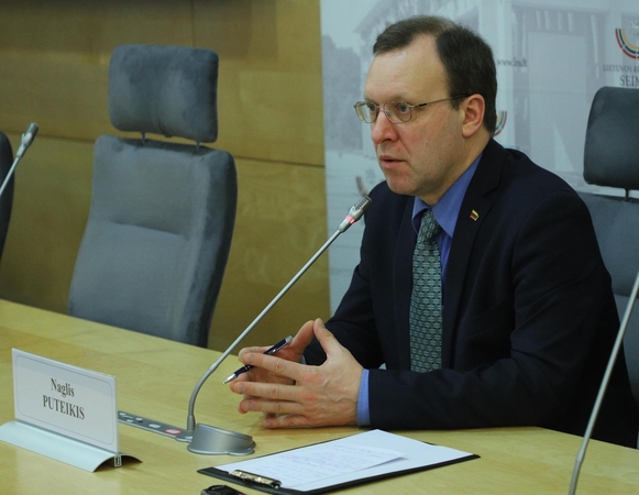 N. Puteikis atskleidė, kodėl traukiasi iš „valstiečių“ frakcijos
