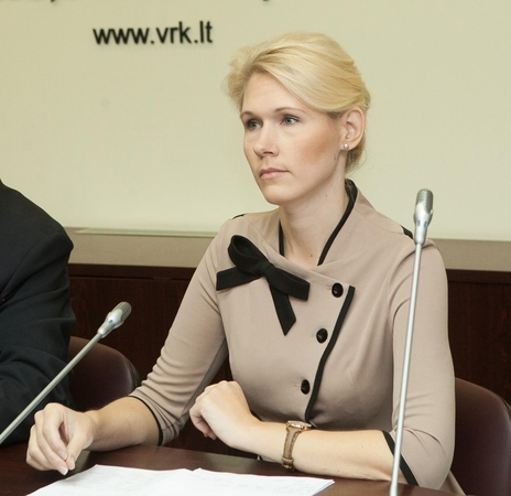 VRK pirmininkė Laura Matjošaitytė