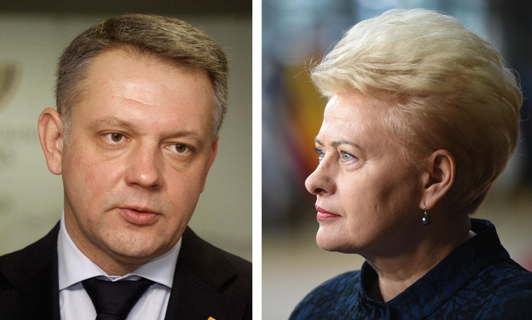 E. Masiulis „MG Baltic“ perdavė prezidentės prašymą „patraukti skaliką“
