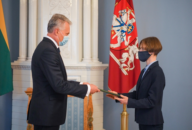 Prisiekė STT direktoriaus pavaduotoja R. Kaziliūnaitė