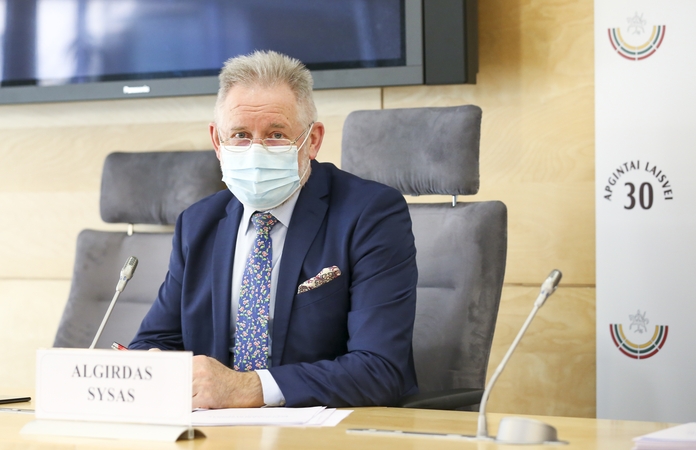 A. Sysas žeria kritiką: valdantieji neturi politinės valios