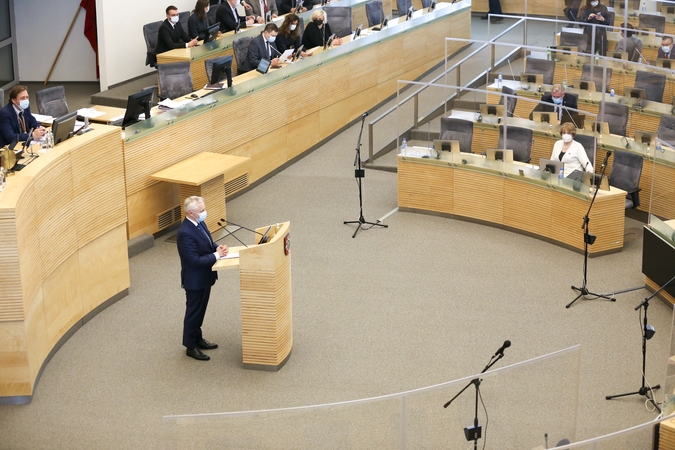 Kandidatas į Konstitucinio teismo teisėjus Vytautas Mizaras