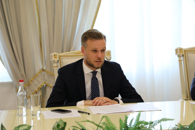G. Landsbergis ambasadoriams pristatė Lietuvos kandidatūrą į UNESCO Vykdomąją tarybą