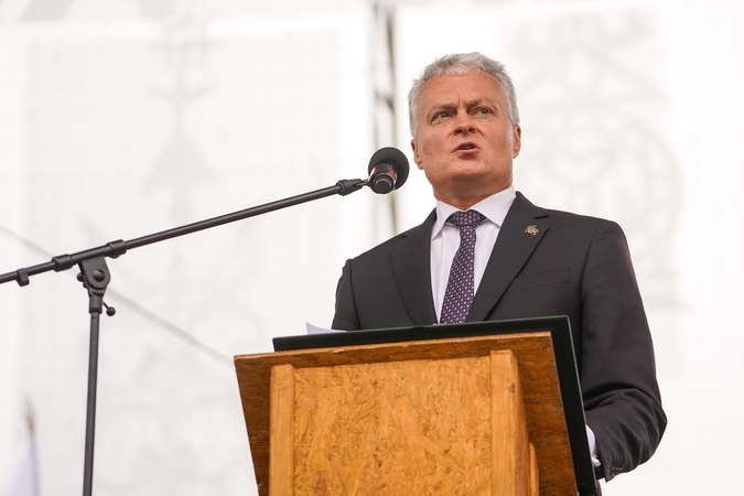 G. Nausėda: 70 proc. pasiskiepijusių tikslą padėjo pasiekti savivaldybių pastangos