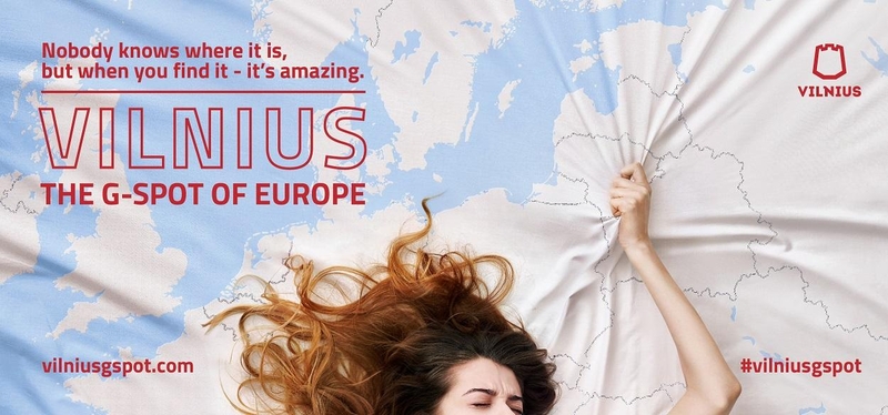 Vilnius įvertintas turizmo „Oskaru“ už „G-spot“ reklaminę kampaniją