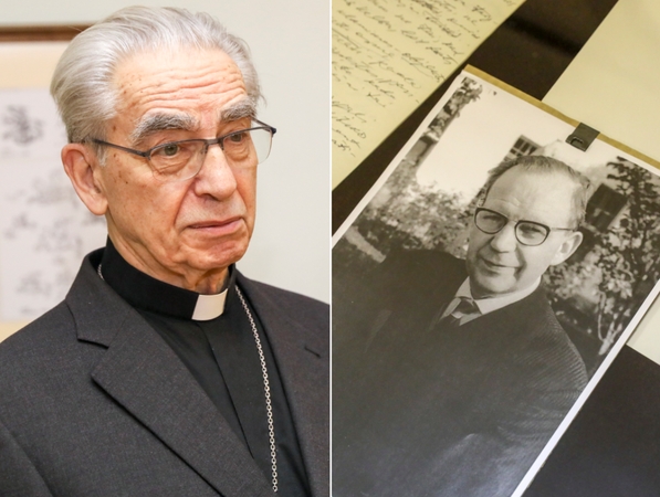 A. J. Bačkis perdavė tėvo dokumentus archyvui: jis tik dėl Lietuvos gyveno