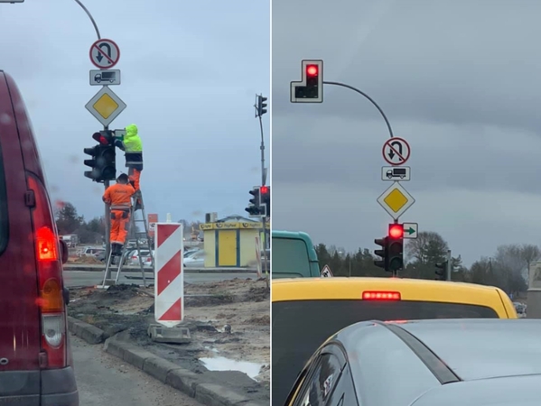 Užfiksavo vilniečiai: į sostinės sankryžas grįžta žaliosios rodyklės 