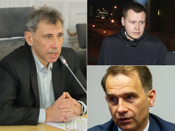 Zbignevas Jedinskis, jo sūnus Edvardas ir buvęs susisiekimo ministras Rokas Masiulis
