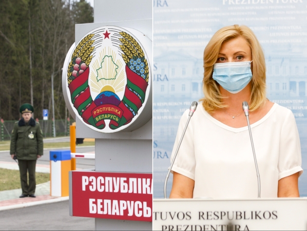 Ministrė: duomenų apie neįprastus veiksmus pasienyje neturime
