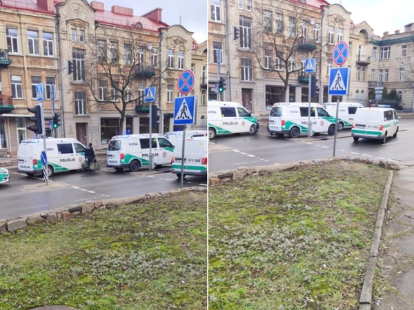 Vilniaus centre vyrų barnis peraugo į kruvinas muštynes