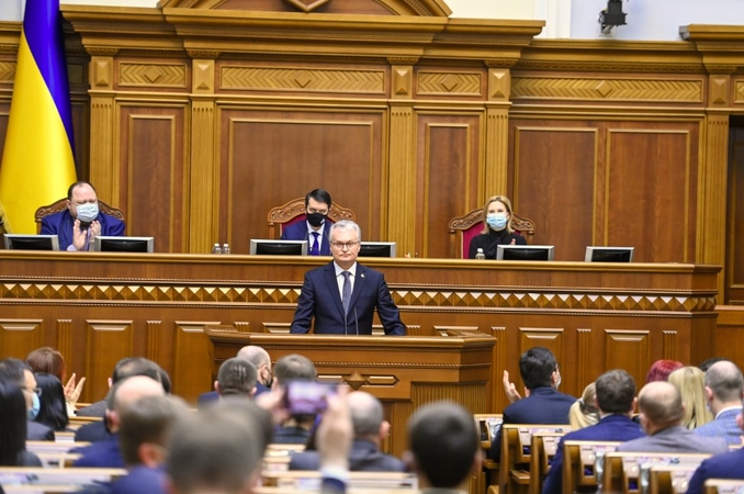 G. Nausėda: sankcijos Rusijai turi tęstis, kol ji nepasitrauks iš Ukrainos teritorijų