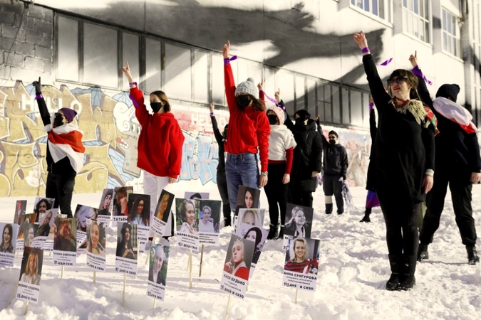 Teisiamo P. Severineco žmona: parama politiniams kaliniams daro įtaką režimui